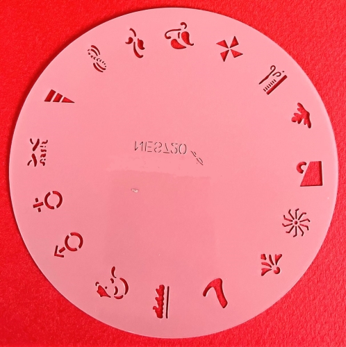 Preview: CRESET25 Findernägel und Modellbau Airbrush- Schablonen Set 5-teilig