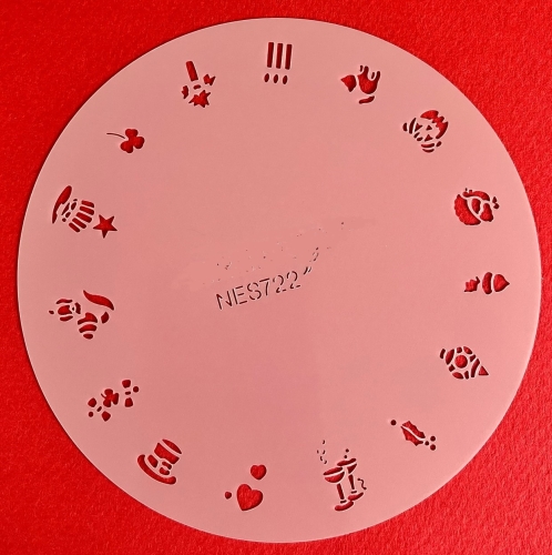 Preview: CRESET8 Findernägel und Modellbau Airbrush- Schablonen Set 5-teilig