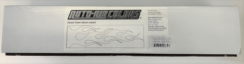 Auto Air Colors Airbrush- Schablone Classic Flamme small, 15x53 cm