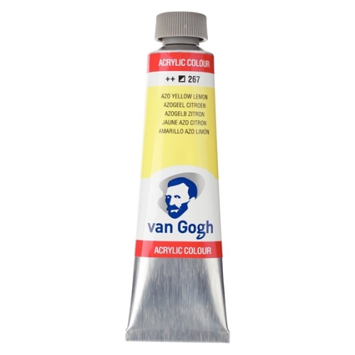 Talens Van Gogh Acrylfarbe Tube 40 ml Azogelb Zitrone 267 (g.P. 1L= 97,50€)