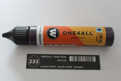 Molotow one4all refill Marker 233 purpurviolett 30ml (GP 1L= 216,67€)