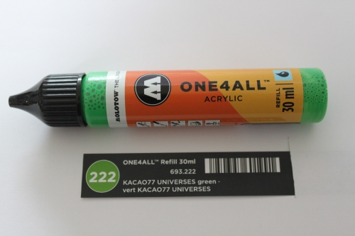 Molotow one4all refill Marker 222 KACA077 green 30ml (GP 1L= 216,67€)