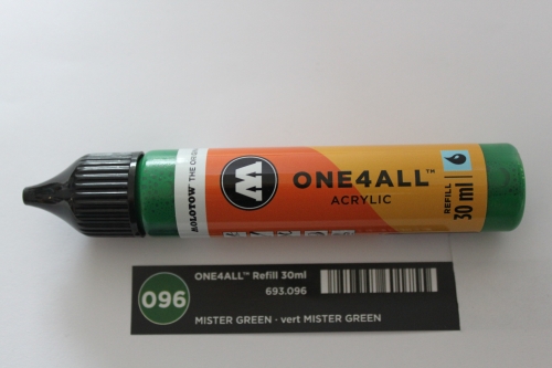 Molotow one4all refill 096 mister green 30ml (GP 1L= 216,67€)