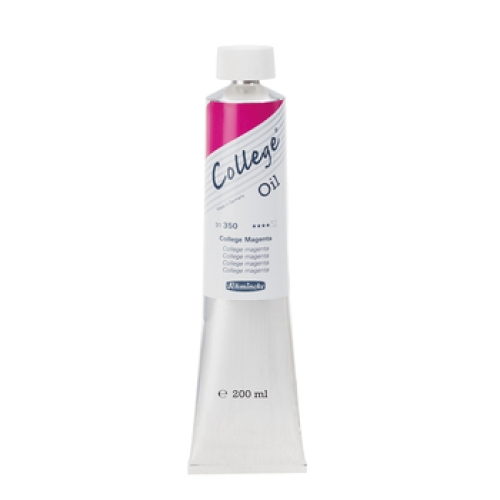 Schmincke College Oil Color College Magenta 200ml tube (g.P. 1L= 41€)