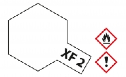 Tamiya XF-2  flat white Acryl Farbe, 23ml (GP 1L= 216,96€)