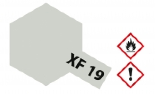 Tamiya XF-19 sky grey acrylic paint, 23 ml (GP 1L= 216,96€)