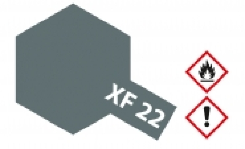 Tamiya XF-22 RLM grey acrylic paint, 23 ml (GP 1L= 216,96€)