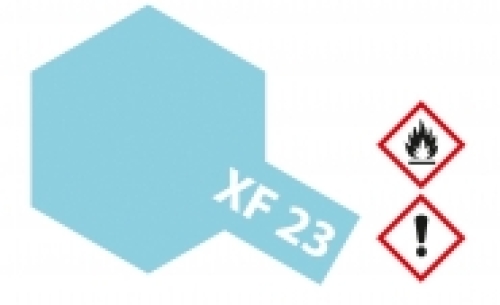 Tamiya XF-23 light blue acrylic paint, 23 ml (GP 1L= 216,96€)