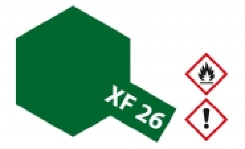 Tamiya XF-26 deep green acrylic paint, 23 ml (GP 1L= 216,96€)