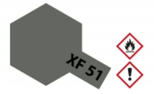 Tamiya XF-51 khaki drab acrylic paint, 23 ml (GP 1L= 216,96€)