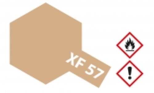 Tamiya XF-57 buff acrylic paint, 23ml (GP 1L= 216,96€)