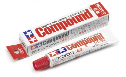 TAMIYA Polishing Compound grobkörnig 22 ml (GP 1L=340,91€)