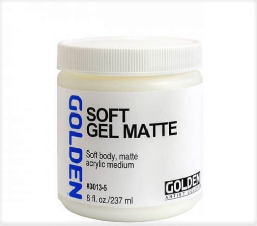 Golden light texture gel, matte "Soft Gel Gloss" Series C, 237ml (g.P. 1L=72,57€)