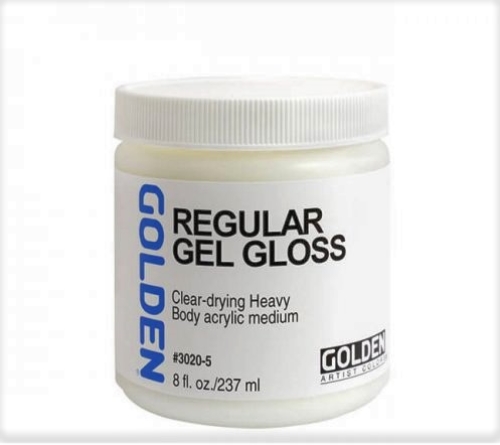 Golden transparent gloss gel "Regular Gel Gloss" Series C, 237ml (g.P. 1L=72,57€)