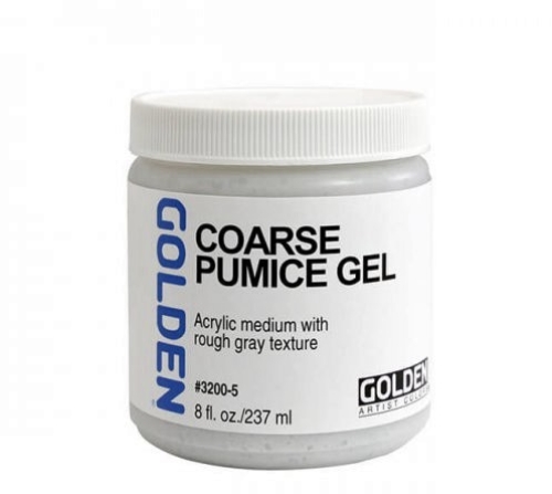 Golden granular pumice gel "Coarse Pumice Gel" Series C, 237ml (g.P. 1L=76,79€)