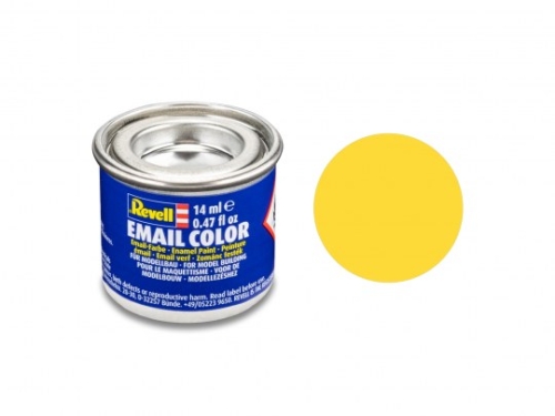 Enamel Color Yellow, matt, 14ml, RAL 1017 (GP 1L= 228,57€)