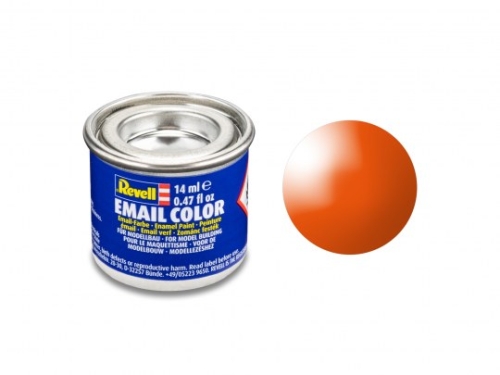 Enamel Color Orange, glossy, 14ml, RAL 2004  (GP 1L= 228,57€)