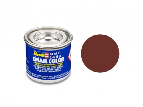 Enamel Color brick red, matt, 14ml, RAL 3009  (GP 1L= 228,57€)