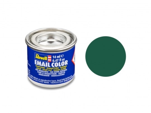 Enamel Color Dark Green, matt, 14ml (GP 1L= 228,57€)