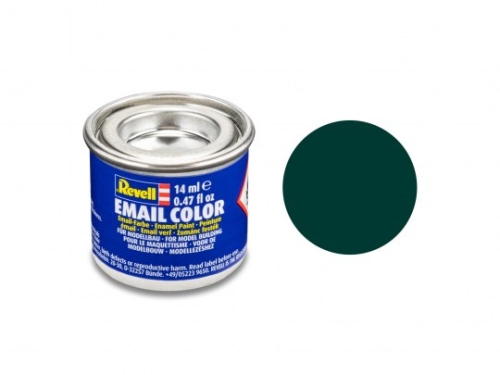 Enamel Color Black Green, matt, 14ml  (GP 1L= 228,57€)