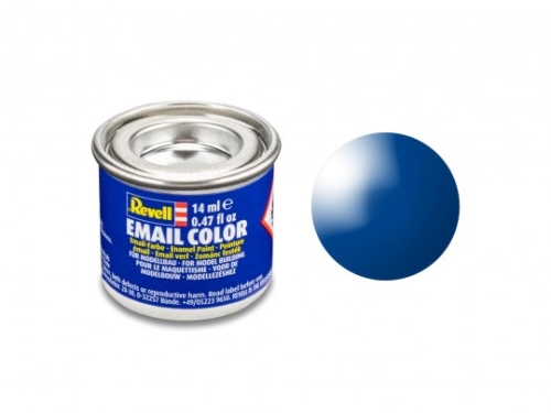 Email Color Blau, glänzend, 14ml, RAL 5005 (GP 1L= 228,57€)