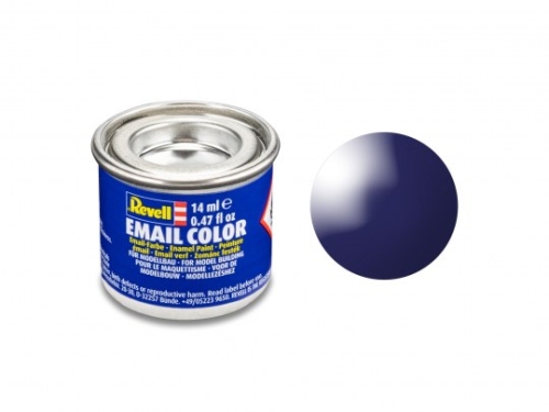 Enamel Color Night Blue, glossy, 14ml, RAL 5022  (GP 1L= 228,57€)
