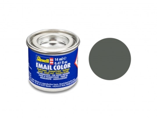 Enamel Color green-gray, matt, 14ml, RAL 7009 (GP 1L= 228,57€)