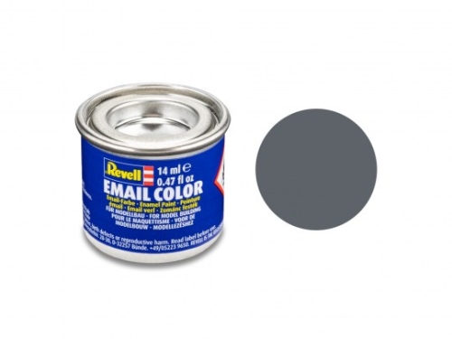 Enamel Color gunmetal gray, matte, 14ml (GP 1L= 228,57€)