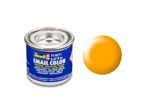 Enamel Color Lufthansa Yellow, satin, 14ml, RAL 1028  (GP 1L= 228,57€)