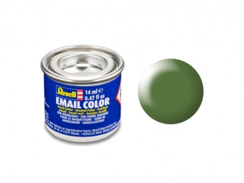 Enamel Color fern green, satin, 14ml, RAL 6025 (GP 1L= 228,57€)