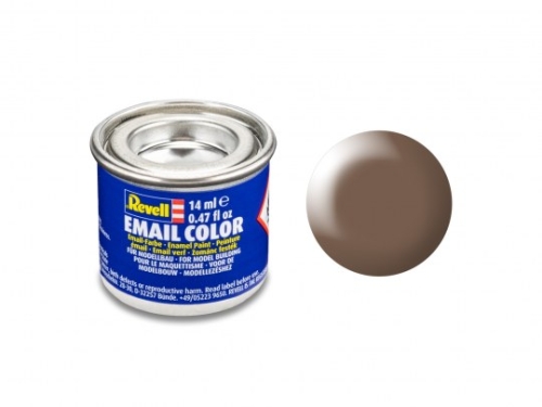 Email Farbe Braun, seidenmatt, 14ml, RAL 8025 (GP 1L= 228,57€)
