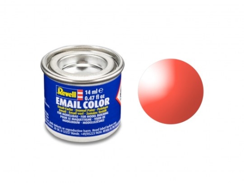 Enamel Color Red, clear, 14ml  (GP 1L= 228,57€)