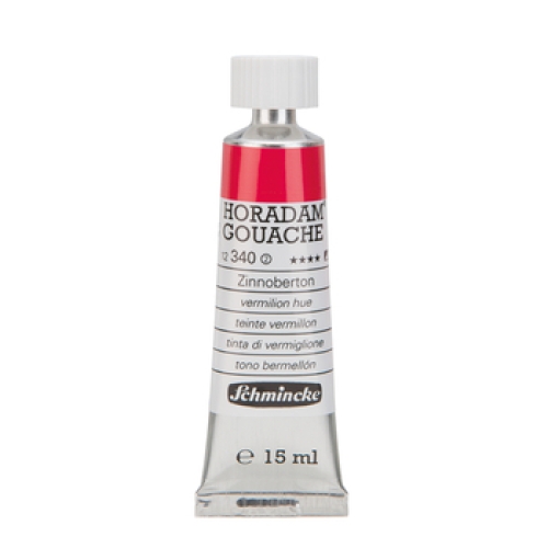Schmincke Horadam Gouache 15ml vermilion tone 340 series 2 (g.P. 1L=530€)