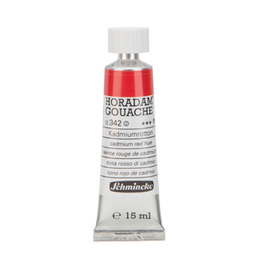 Schmincke Horadam Gouache 15ml Kadiumrotton 342 Serie 2 (g.P. 1L=530€)