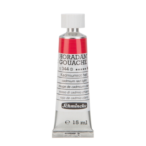 Schmincke Horadam Gouache 15ml Kadium Red Light 344 Series 3 (g.P. 1L=663,33€)