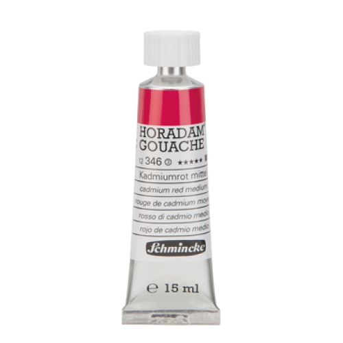 Schmincke Horadam Gouache 15ml Kadmiumrot mittel 346 Serie 3 (g.P. 1L=663,33€)