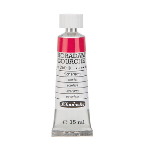 Schmincke Horadam Gouache 15ml Scharlach 350 Serie 3 (g.P. 1L=663,33€)