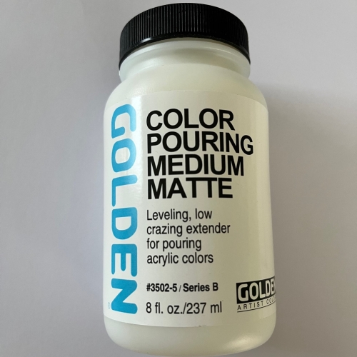 Golden Acrylic Fluid "Color Pouring Medium Matte" Series B, 237ml (g.P. 1L=70,04€)