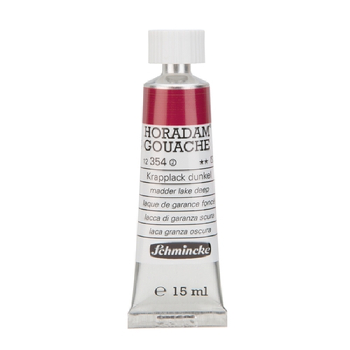 Schmincke Horadam Gouache 15ml Krapplack dunkel 254 Serie 2 (g.P. 1L=530€)