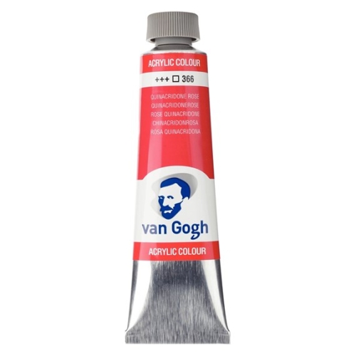 Talens Van Gogh Acrylfarbe Tube 40 ml Chinacridonrosa 366 (g.P. 1L= 97,50€)