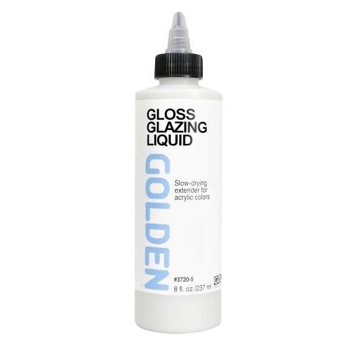 Golden Acryl Slow-drying Liquid "Gloss Glazing Liquid" Serie A, 237ml (g.P. 1L=58,65€)
