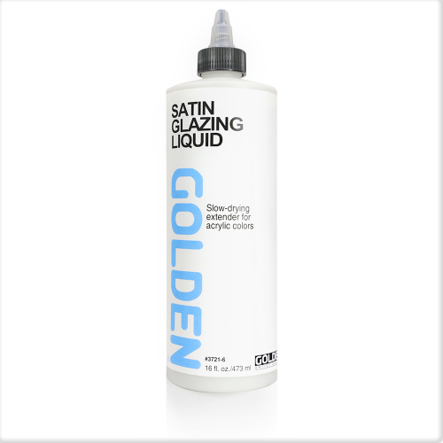 Golden Acryl Slow-drying Liquid "Satin Glazing Liquid" Serie A, 237ml  (g.P. 1L=58,65€)