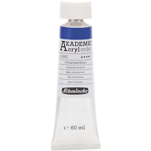 Akademie Acryl Serie 23 Ultramarinblau 60 ml (g.P. 1L= 68,33€)