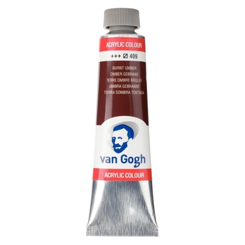 Talens Van Gogh Acrylfarbe Tube 40 ml Umbra gebrannt 409 (g.P. 1L=97,50€)