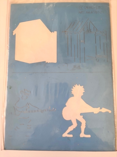 Preview: Hansa Aero- Pro Airbrush- Schablone "Comics I"