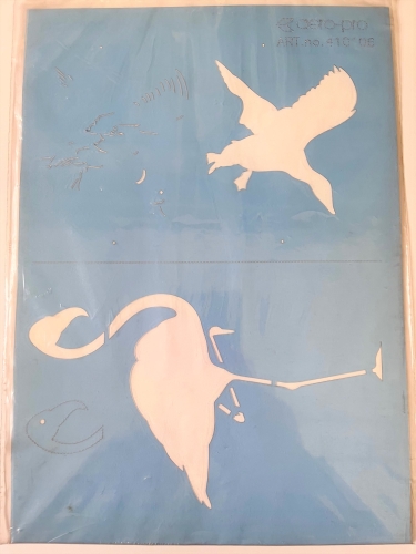 Preview: Hansa Aero- Pro Airbrush- Schablone "Animals II"