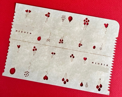 Preview: CRESET18 finder nails and modeling airbrush stencils set 5-piece. 