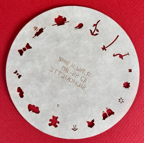 Preview: CRESET18 finder nails and modeling airbrush stencils set 5-piece. 