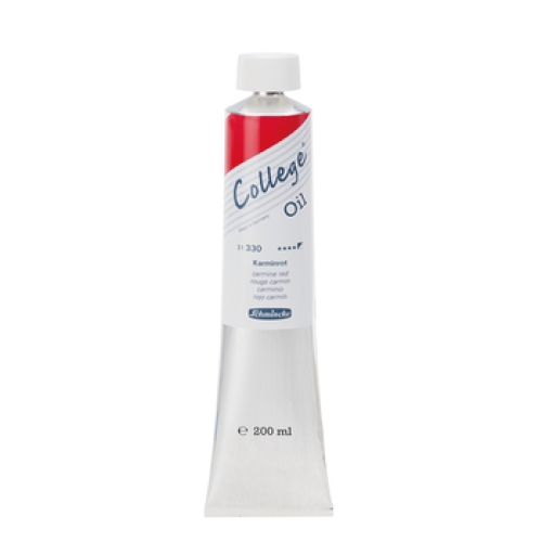Schmincke College Oil Color Fireplace Red 200ml tube (g.P. 1L= 41€)
