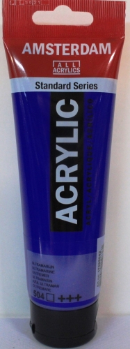 Amsterdam acrylic 120 ml (100ml=3,92€) 504 ultramarin